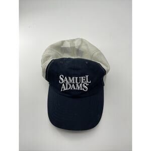 Samuel Sam Adams Mesh Trucker Baseball Cap Strapback Hat For The Love Of Beer